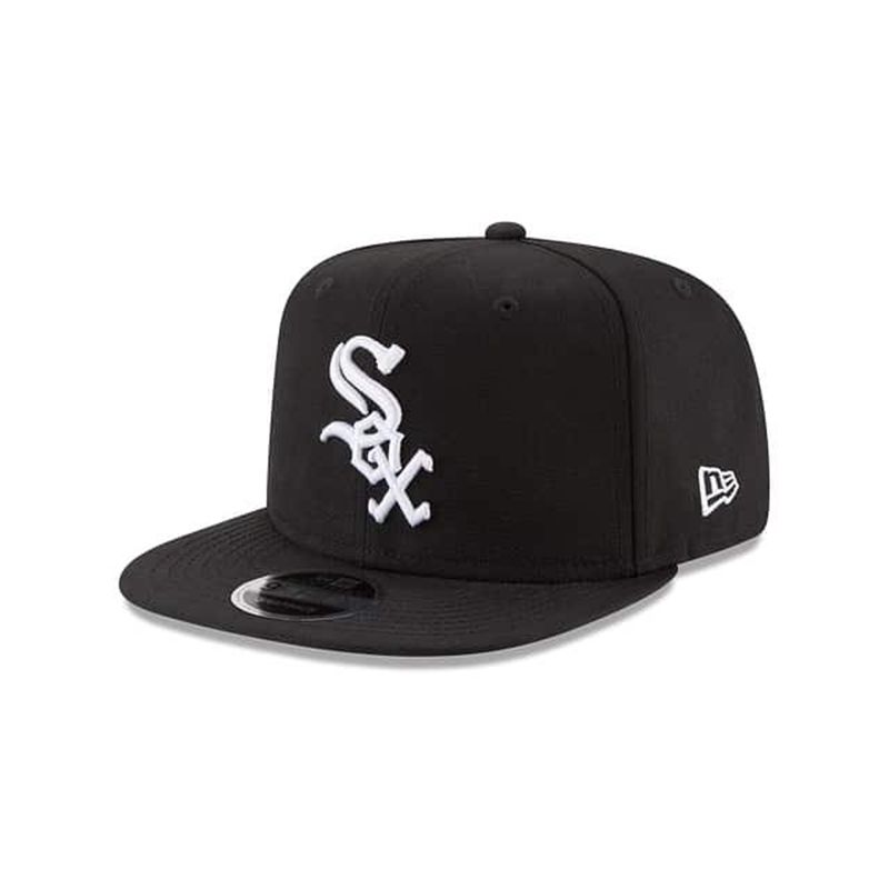 MLB Chicago White Sox High Crown 9Fifty Snapback (MVO3856) - Black New Era Caps